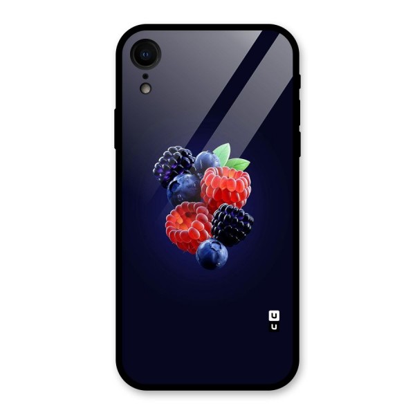 Berry Blast Glass Back Case for XR