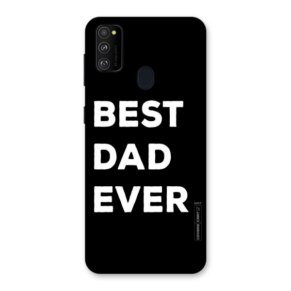 Best Dad Ever Back Case for Galaxy M21