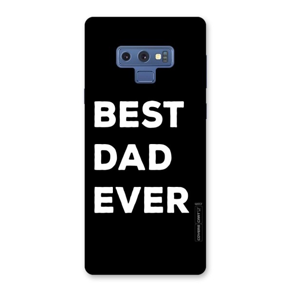 Best Dad Ever Back Case for Galaxy Note 9