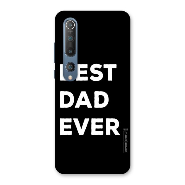 Best Dad Ever Back Case for Mi 10