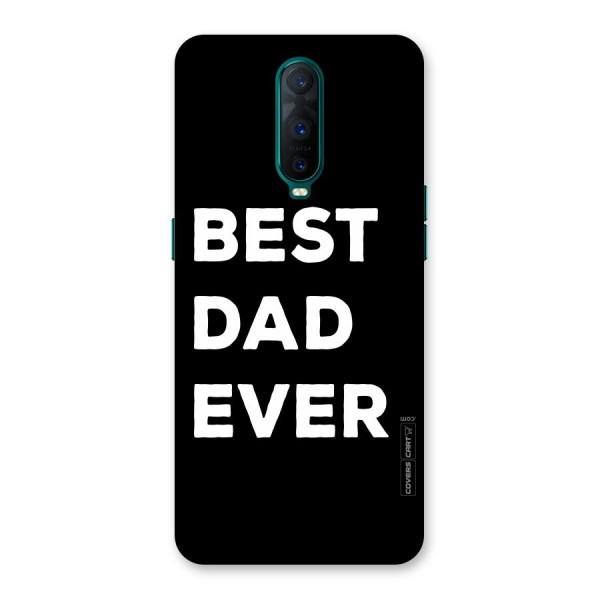 Best Dad Ever Back Case for Oppo R17 Pro