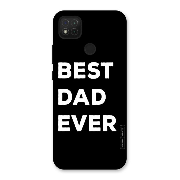 Best Dad Ever Back Case for Redmi 9C