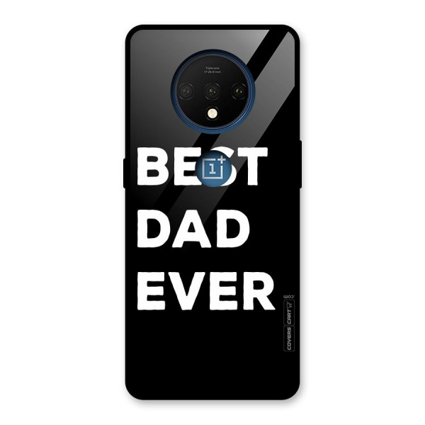 Best Dad Ever Glass Back Case for OnePlus 7T