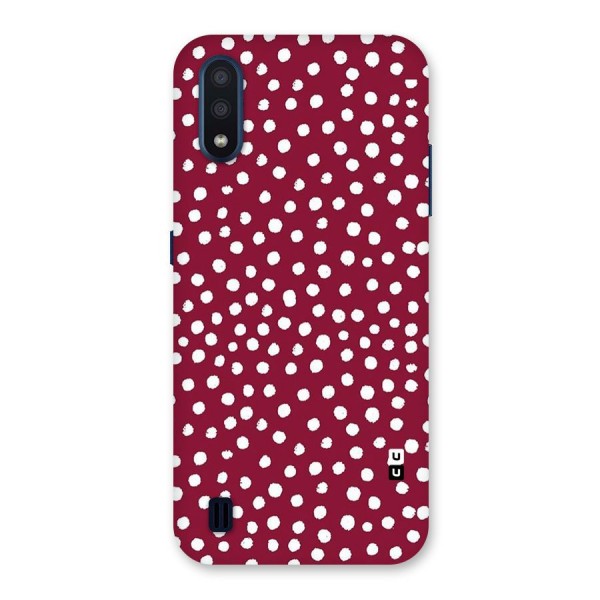 Best Dots Pattern Back Case for Galaxy M01