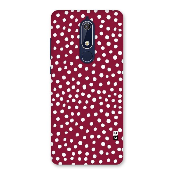 Best Dots Pattern Back Case for Nokia 5.1