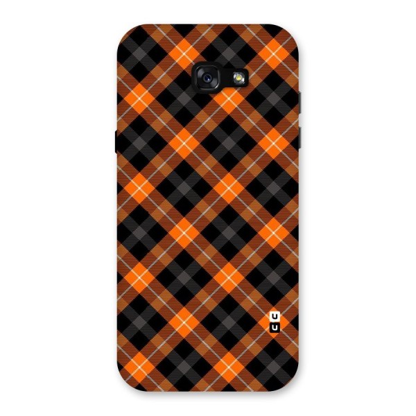 Best Textile Pattern Back Case for Galaxy A7 (2017)