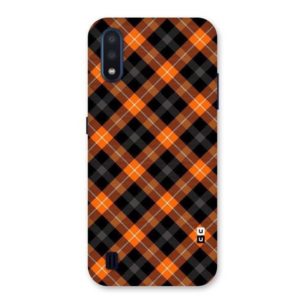 Best Textile Pattern Back Case for Galaxy M01