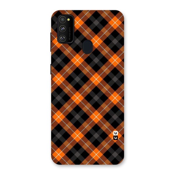 Best Textile Pattern Back Case for Galaxy M21