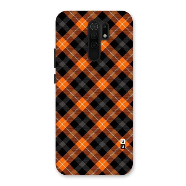 Best Textile Pattern Back Case for Redmi 9 Prime