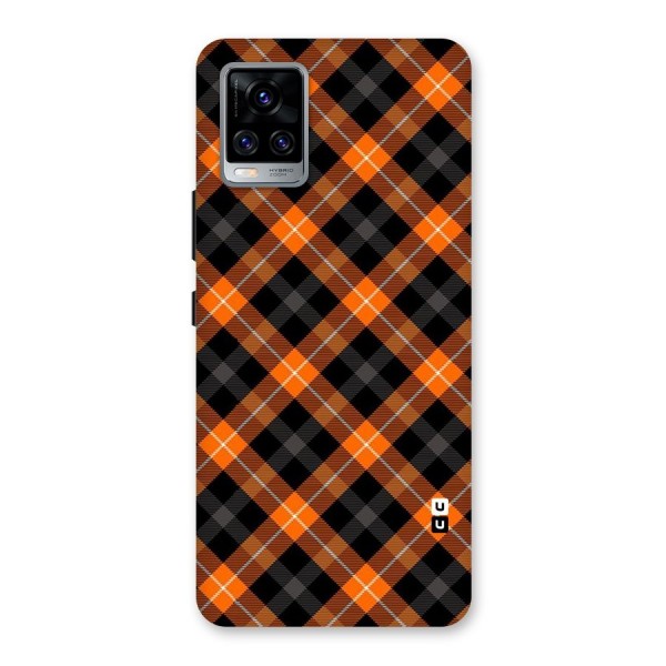 Best Textile Pattern Back Case for Vivo V20 Pro