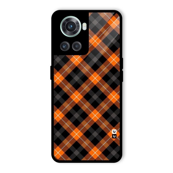 Best Textile Pattern Glass Back Case for OnePlus 10R