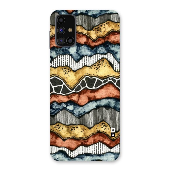 Best Texture Pattern Back Case for Galaxy M31s