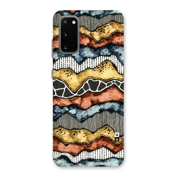 Best Texture Pattern Back Case for Galaxy S20