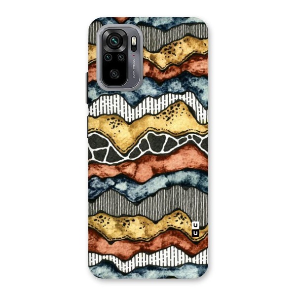 Best Texture Pattern Back Case for Redmi Note 10