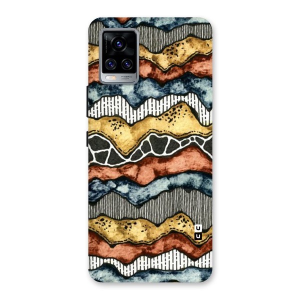 Best Texture Pattern Back Case for Vivo V20 Pro