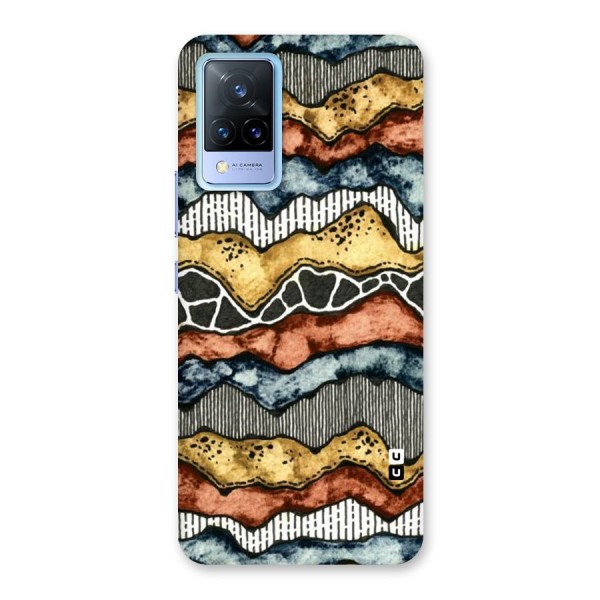 Best Texture Pattern Back Case for Vivo V21 5G