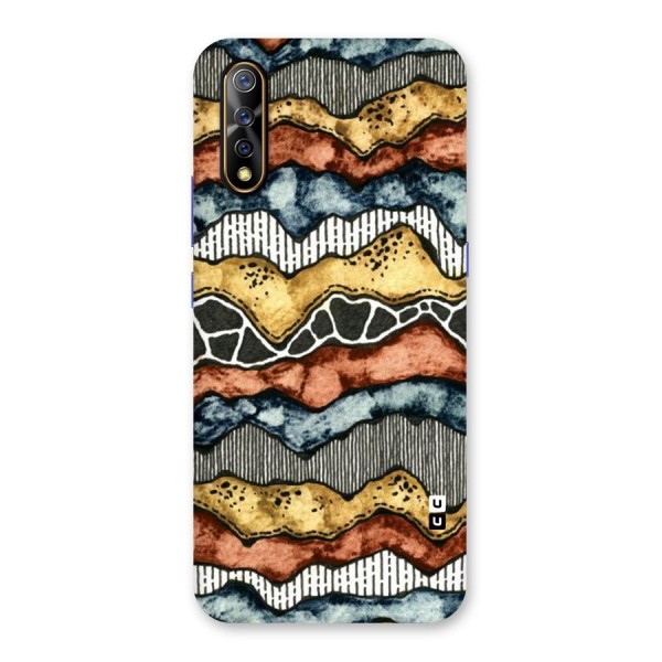 Best Texture Pattern Back Case for Vivo Z1x