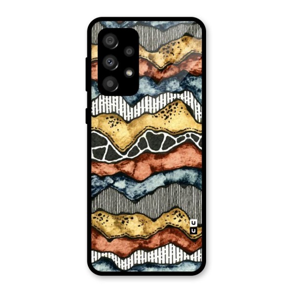 Best Texture Pattern Glass Back Case for Galaxy A32