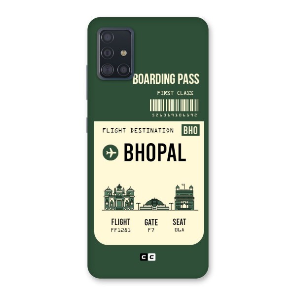 Bhopal Boarding Pass Back Case for Galaxy A51