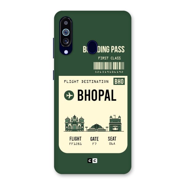 Bhopal Boarding Pass Back Case for Galaxy A60