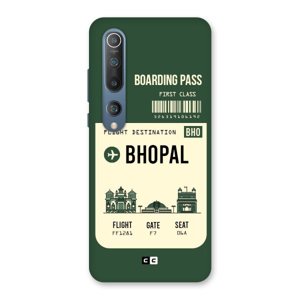 Bhopal Boarding Pass Back Case for Mi 10