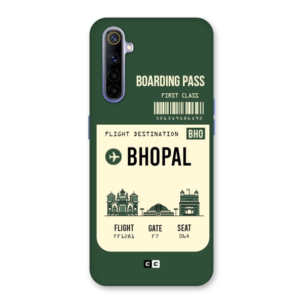 Bhopal Boarding Pass Back Case for Realme 6