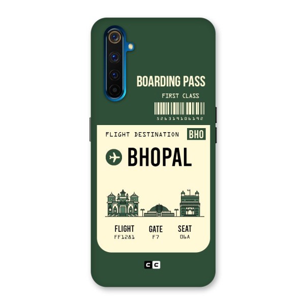 Bhopal Boarding Pass Back Case for Realme 6 Pro