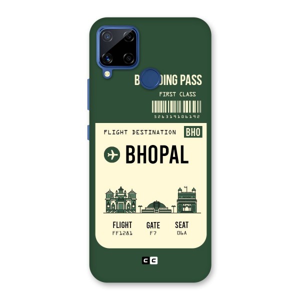 Bhopal Boarding Pass Back Case for Realme C12