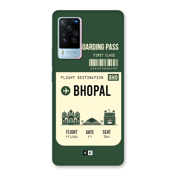 Bhopal Boarding Pass Back Case for Vivo X60 Pro