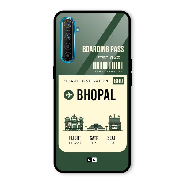 Bhopal Boarding Pass Glass Back Case for Realme XT