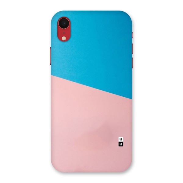 Bicolor Design Back Case for iPhone XR