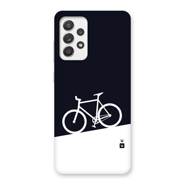 Bicycle Minimal Art Back Case for Galaxy A52