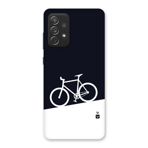 Bicycle Minimal Art Back Case for Galaxy A72