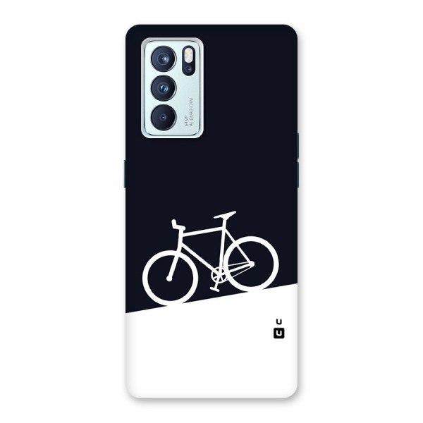 Bicycle Minimal Art Back Case for Oppo Reno6 Pro 5G