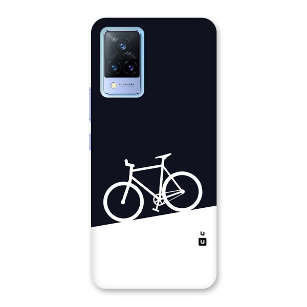 Bicycle Minimal Art Back Case for Vivo V21 5G