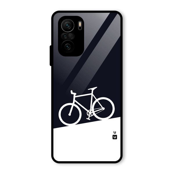 Bicycle Minimal Art Glass Back Case for Mi 11x