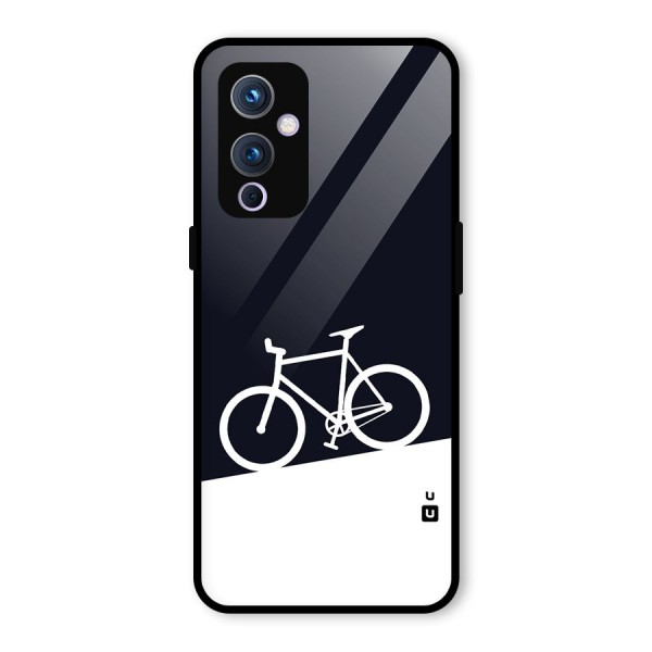 Bicycle Minimal Art Glass Back Case for OnePlus 9