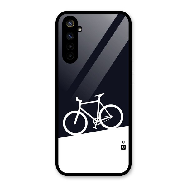 Bicycle Minimal Art Glass Back Case for Realme 6