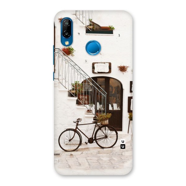 Bicycle Wall Back Case for Huawei P20 Lite