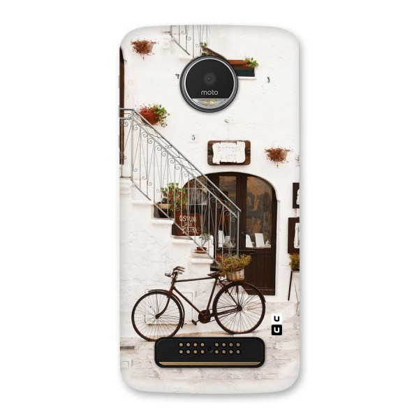 Bicycle Wall Back Case for Moto Z Play