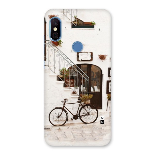 Bicycle Wall Back Case for Redmi Note 6 Pro