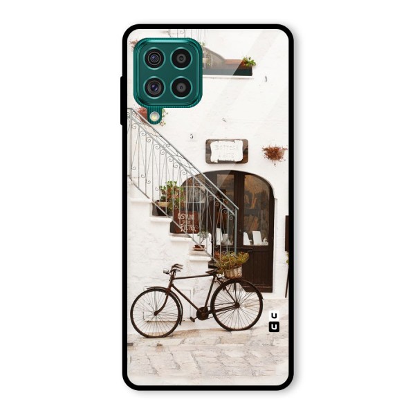 Bicycle Wall Glass Back Case for Galaxy F62