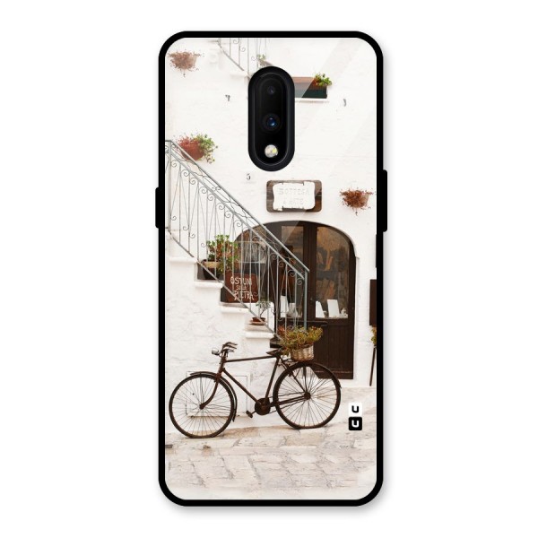 Bicycle Wall Glass Back Case for OnePlus 7