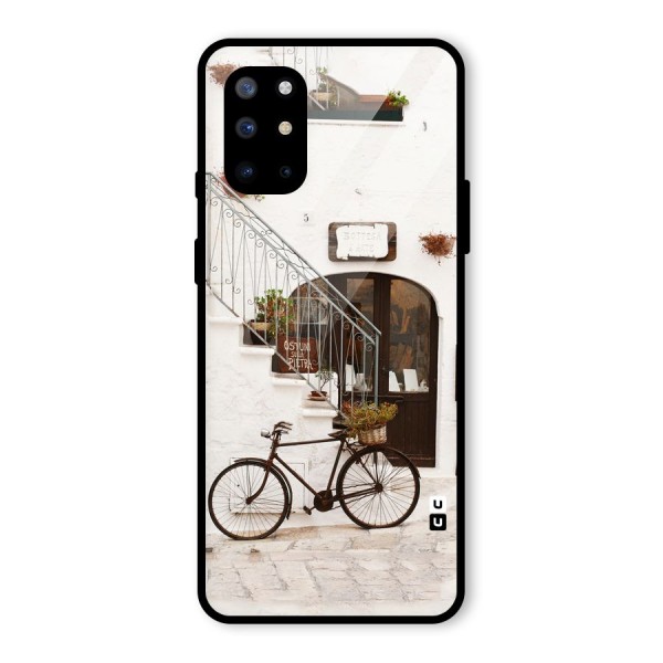 Bicycle Wall Glass Back Case for OnePlus 8T