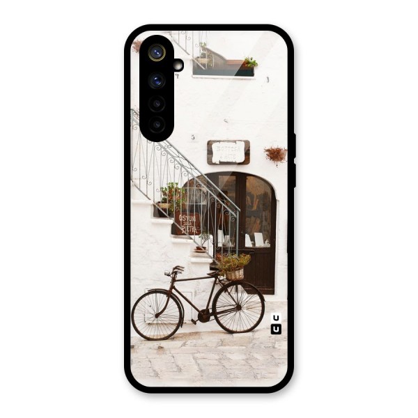 Bicycle Wall Glass Back Case for Realme 6