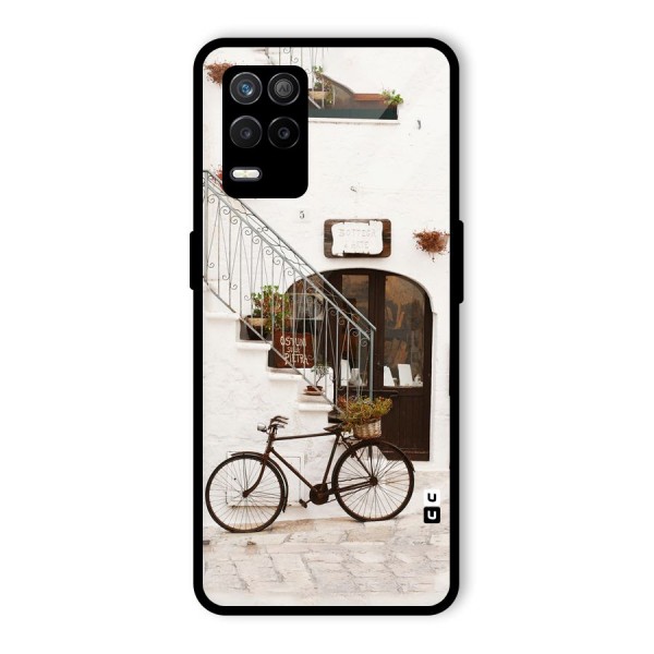 Bicycle Wall Glass Back Case for Realme 9 5G