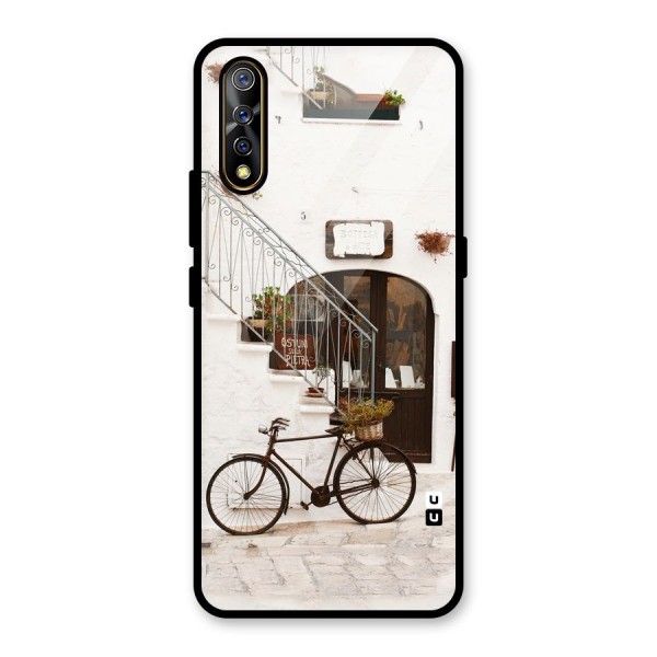 Bicycle Wall Glass Back Case for Vivo Z1x