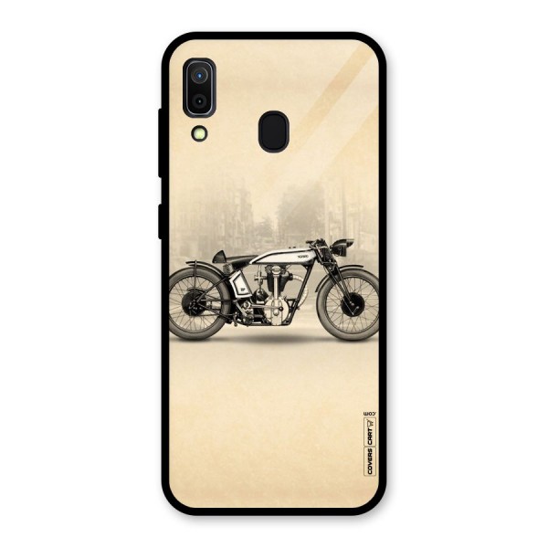 Bike Ride Glass Back Case for Galaxy A30