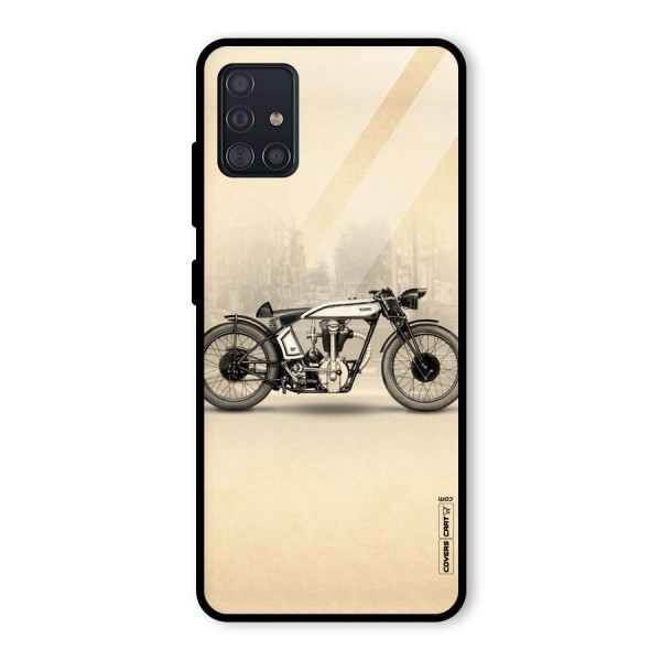 Bike Ride Glass Back Case for Galaxy A51