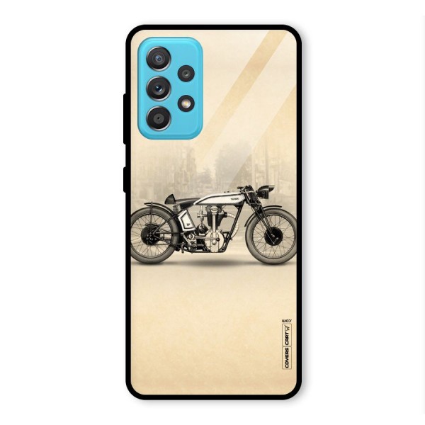 Bike Ride Glass Back Case for Galaxy A52s 5G